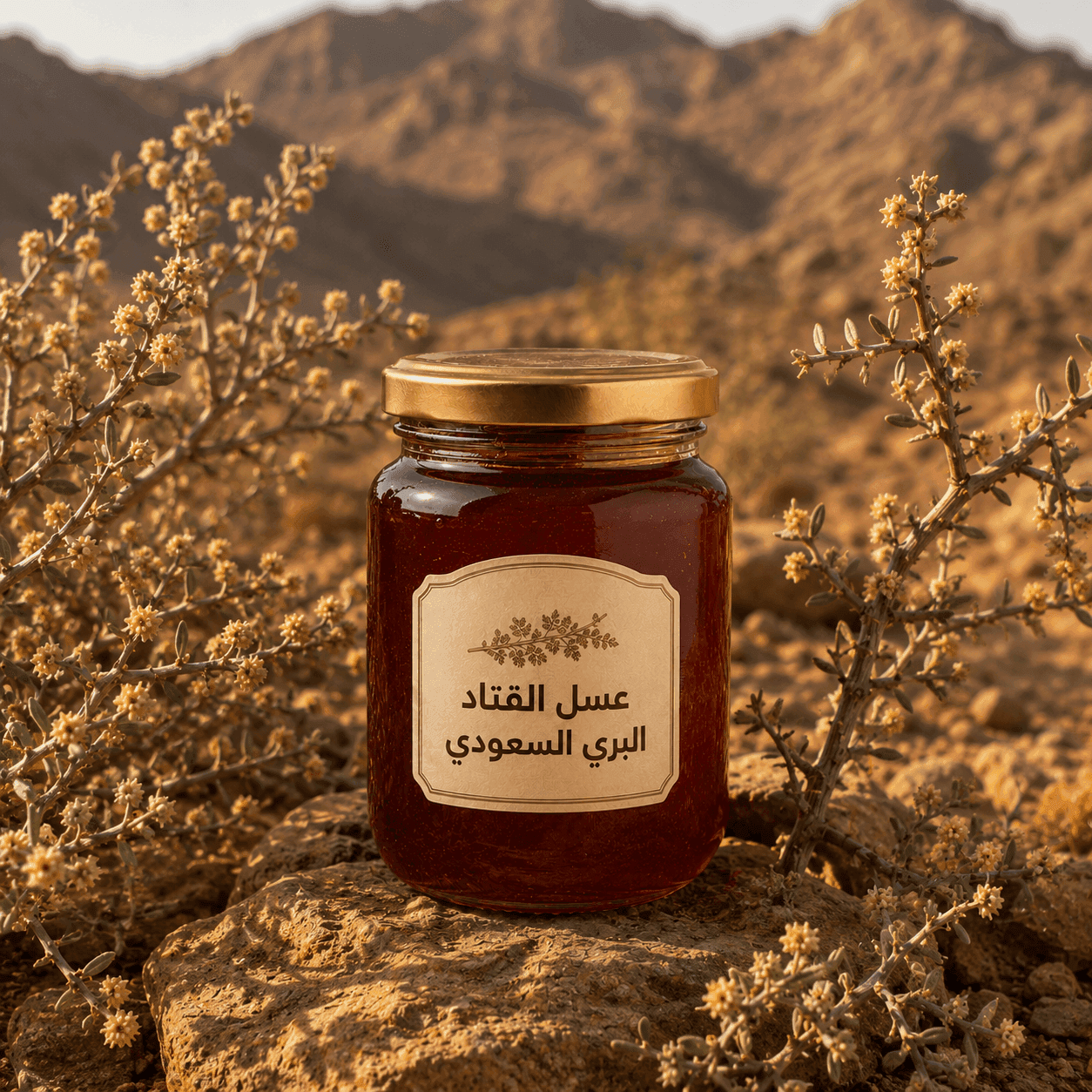 صورة عسل القتاد البري السعودي