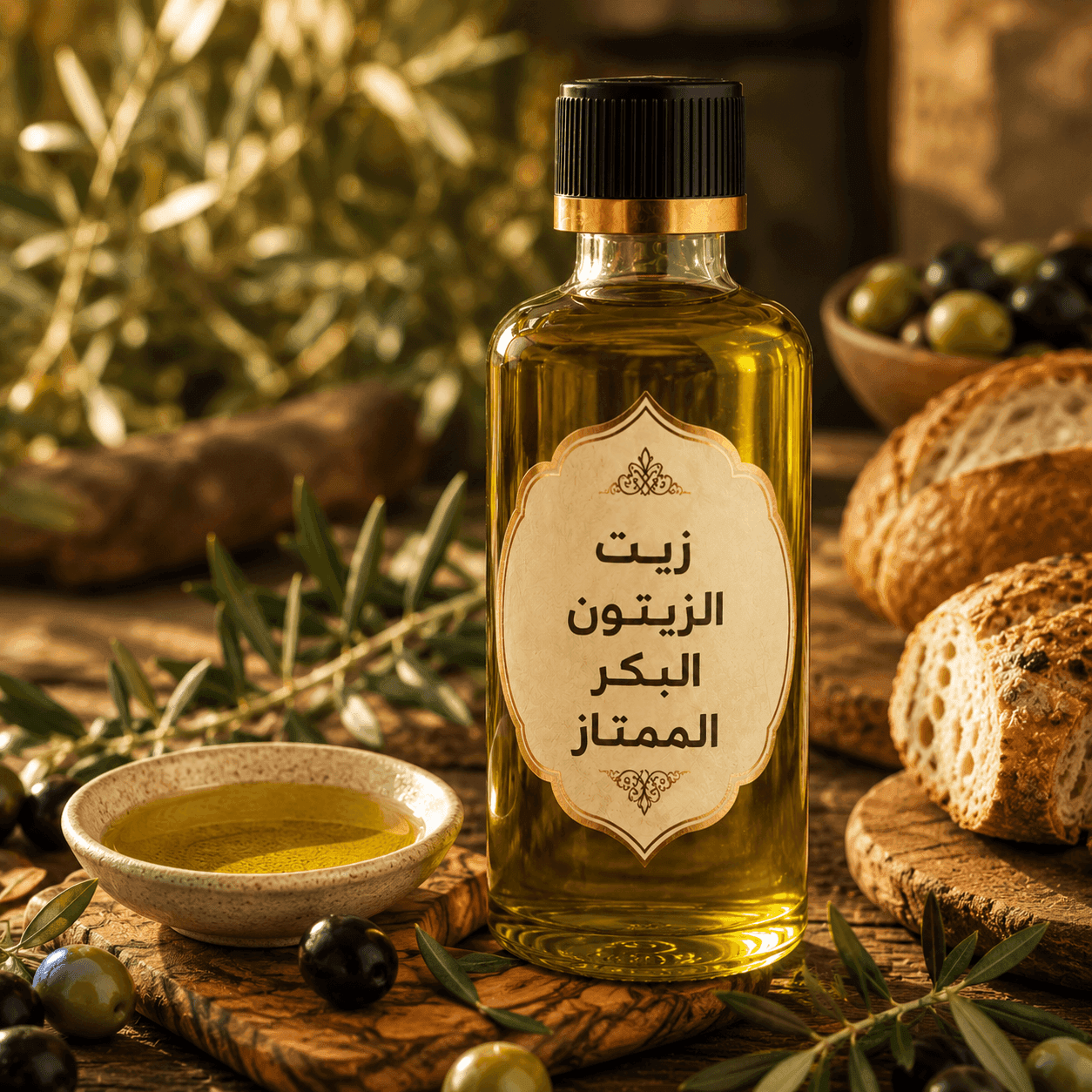 صورة زيت الزيتون البكر الممتاز
