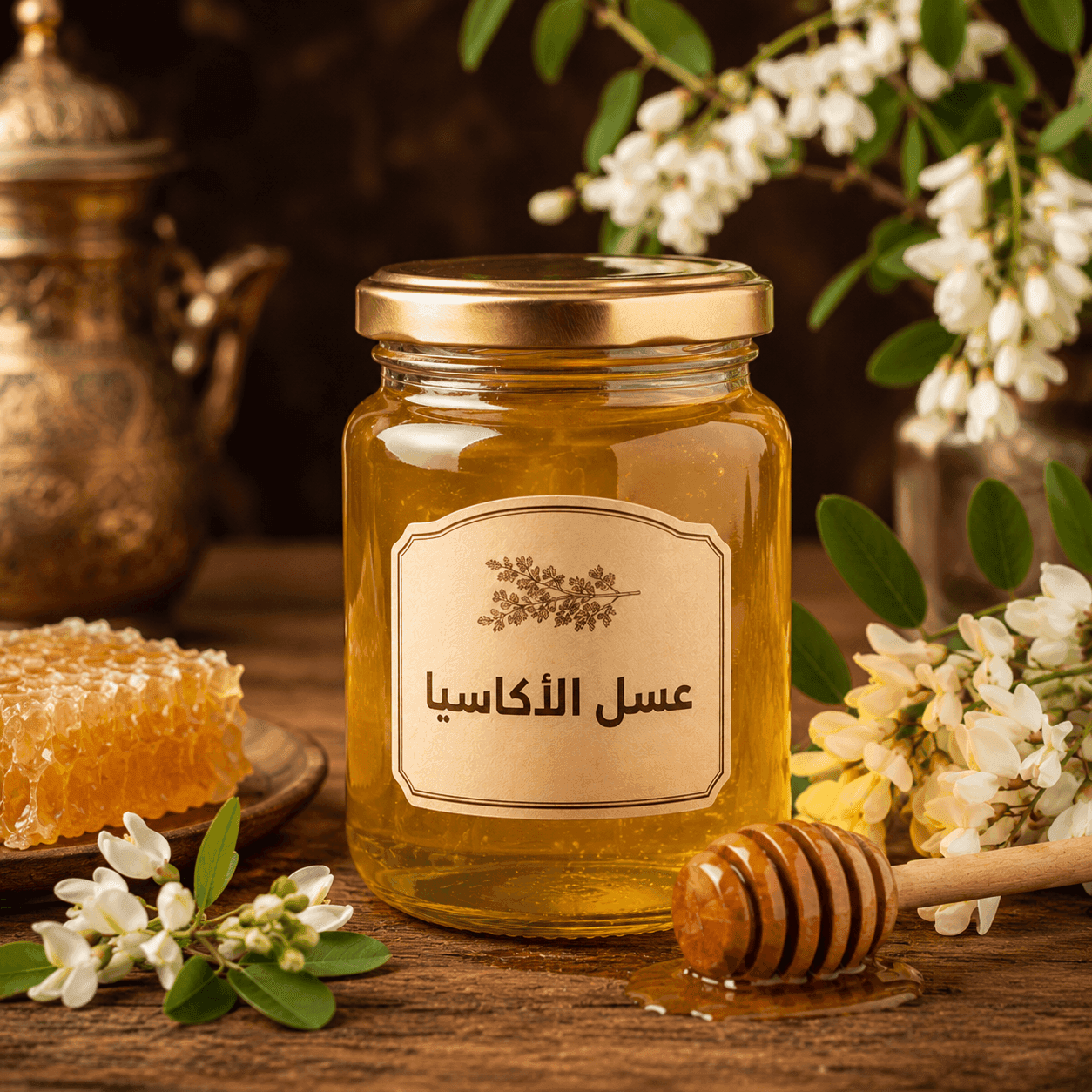 صورة عسل الأكاسيا