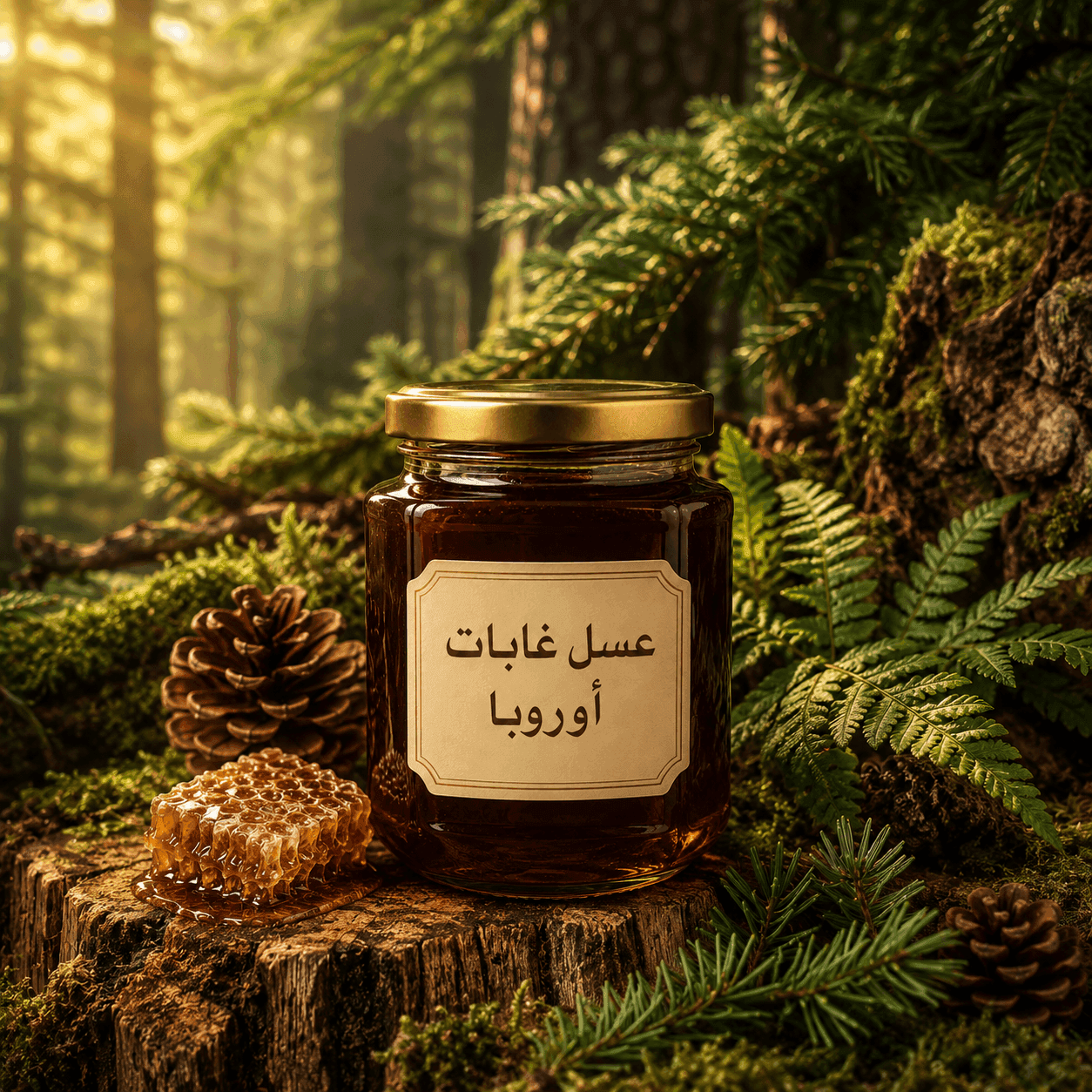 صورة عسل غابات أوروبا