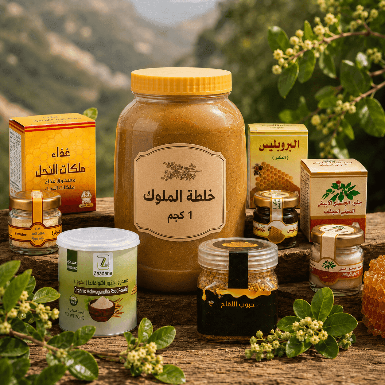 صورة خلطة الملوك بعسل السدر الفاخر